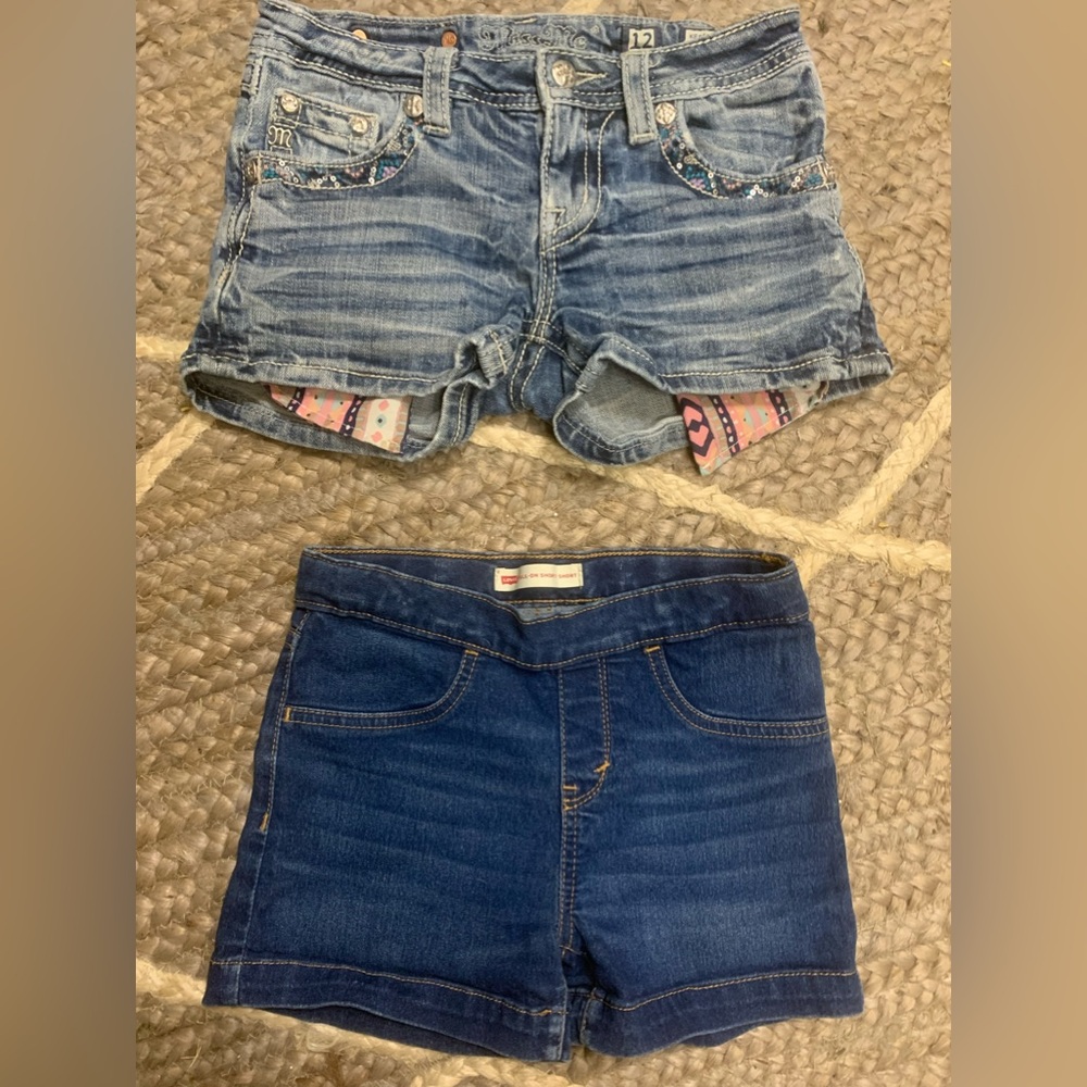 Lot of Youth 12 shorts Miss Me and Levi